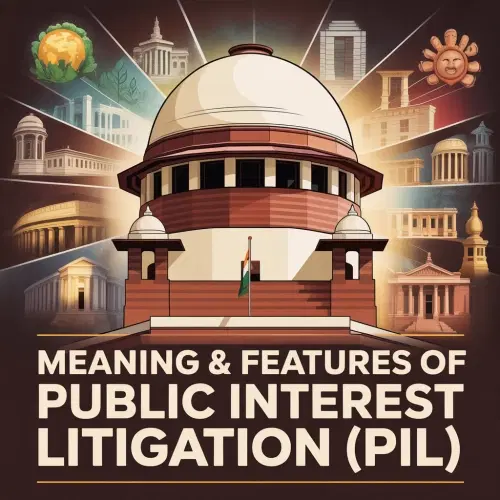 Meaning & Features of Public Interest Litigation (PIL)