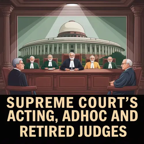 Supreme Court's Acting, Adhoc and Retired Judges